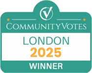London Ontario Voice Lessons 2025 Community Votes Winner Badge